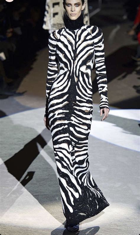 Tom Ford Zebra Dress - Janet Mandell