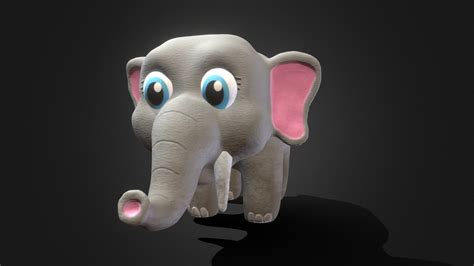elephant - Download Free 3D model by RasmusMoeller [8fa58b7] - Sketchfab