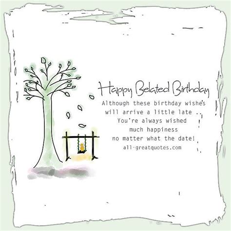 Belated Birthday Cards Archives | Belated birthday card, Belated birthday wishes, Belated birthday