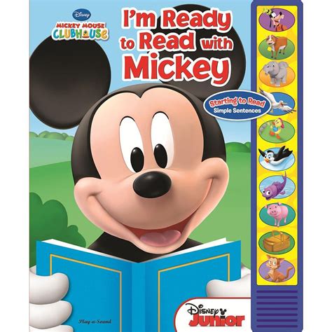 I'm Ready to Read Book - Mickey Mouse | Disney mickey mouse clubhouse ...