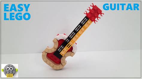 LEGO Guitar Building Instructions - LEGO Classic 10717 "How To" - YouTube