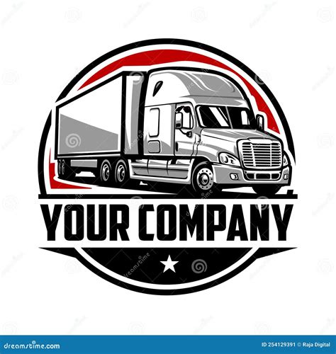 truck logo - truck - vector - illustration - trucking logo - cargo - transportation - automotive ...