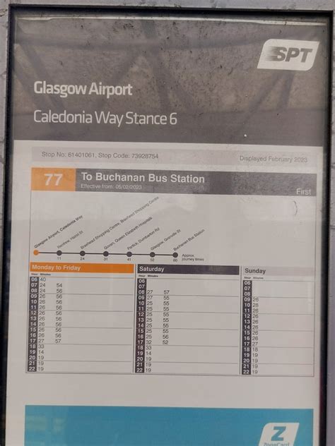 How to get to and from Glasgow Airport by Bus - NOMADIC BACKPACKER