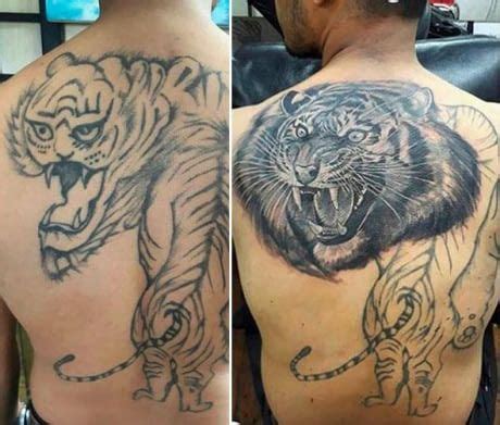 This failed tattoo's before and after is just hilarious - Awesome | Tattoo fails, Terrible ...