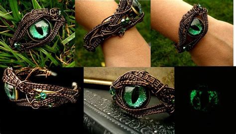 Forest green Dragon eye | Eye jewelry, Dragon eye, Jewelry inspiration