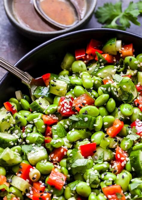 Asian Edamame Salad - Recipe Runner