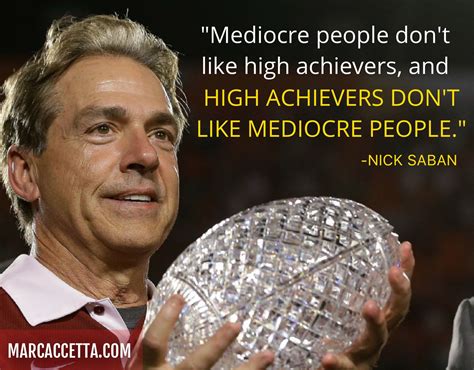 Mediocre people don't like high achievers, and high achievers don't ...