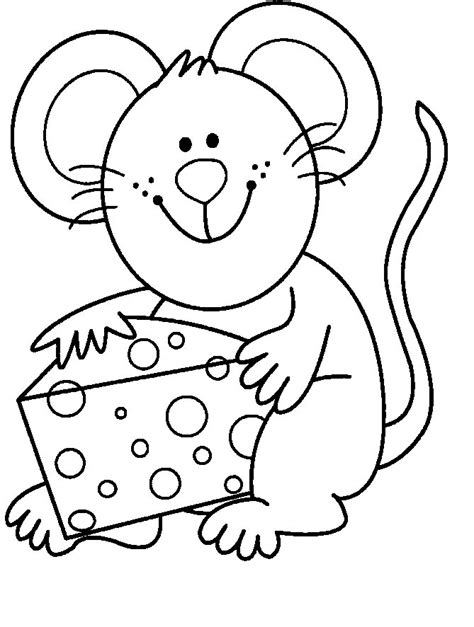 Mouse Coloring Pages - Coloringpages1001.com