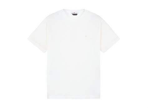 Stone Island 21213 60/2 COTTON JERSEY_SLIM FIT "White"の新品/中古フリマ(通販)｜スニダン