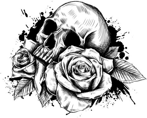 Skull Hand Holding Rose Drawing ~ Hand Skeleton Rose Holding Tattoo Drawing Tattoos Skull ...