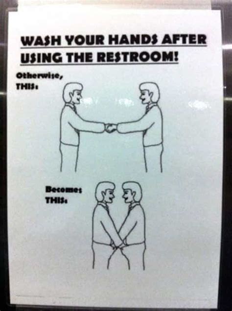 Awesome Funny Bathroom Memes For Work Photos | Theot Home