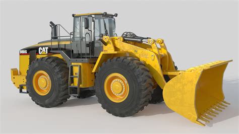 Caterpillar 980G Wheel Loader - 3D Model by ferhatkose19