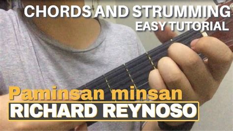 Paminsan minsan - Richard Reynoso | Easy Guitar Tutorial Chords - Chordify