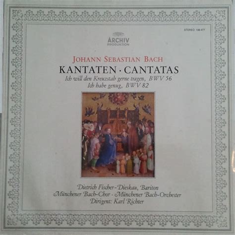 Johann Sebastian Bach - Kantaten • Cantatas (Gatefold, Vinyl) | Discogs