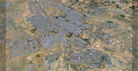 Tabuk City Saudi Arabia 3D Model 30km by 3dstudio