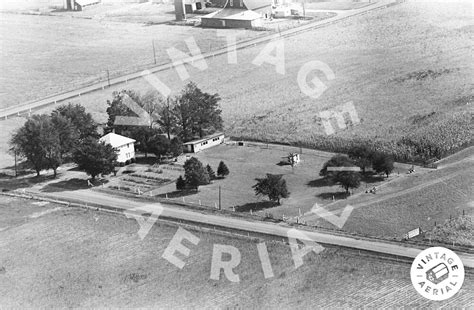 Vintage Aerial | Indiana | Clinton County | 1964 | 7-RCL-8