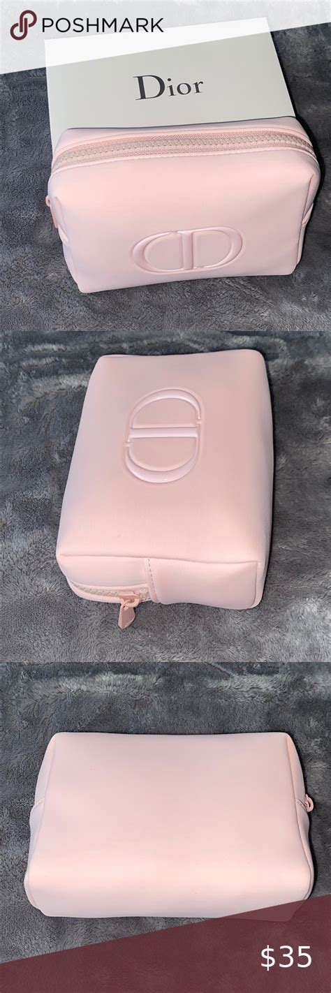 NiB authentic Dior pink cosmetics / travel bag | Travel cosmetic bags, Dior pink, Travel bag