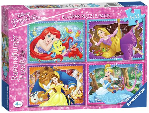 Ravensburger Disney Princess 4 x 42 Piece Puzzle. Reviews