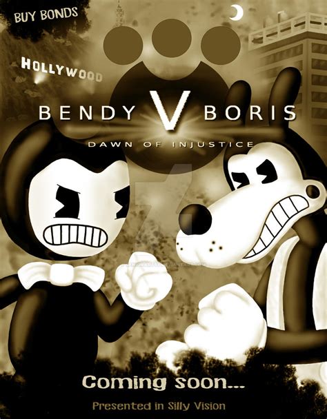 Bendy V Boris Movie Poster (2017) by SeniorArtsy on DeviantArt