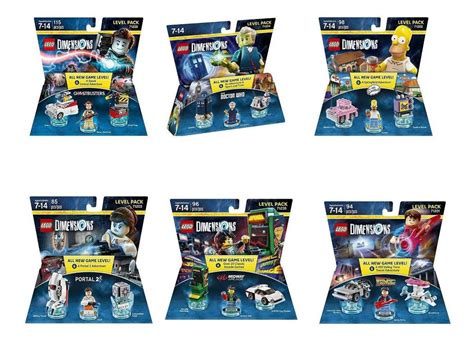 Lego Dimensions Starter Pack + 4 Level Ou Team Pack - R$ 1.498,00 em Mercado Livre