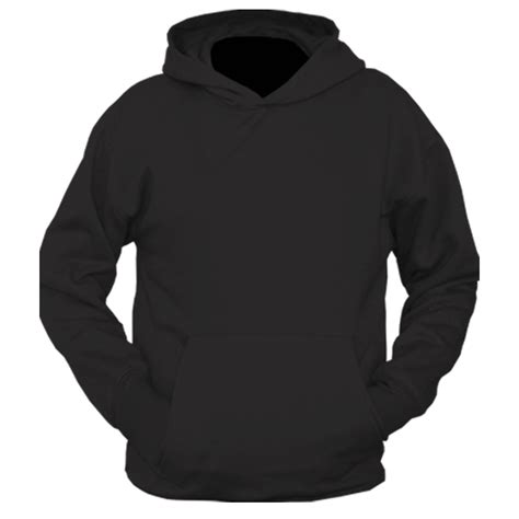 Blank Hoodie Template Front And Back