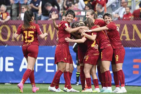 Champions of Italy: AS Roma Women beat Fiorentina and win Serie A ...