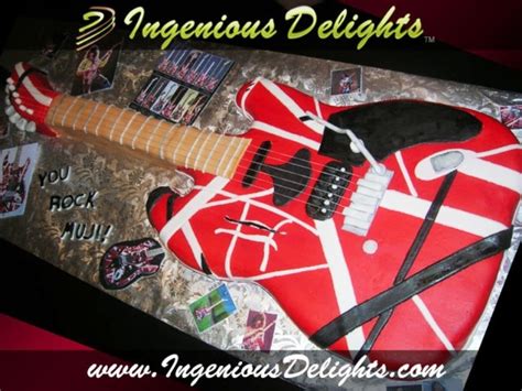 Van Halen Guitar Cake - CakeCentral.com