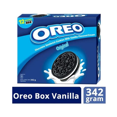 Bánh Oreo kem vani hộp 342g (12 gói x 28.5g) – TEASY MART