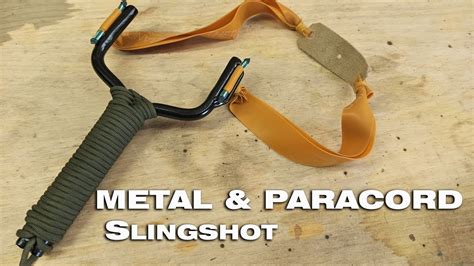 Homemade Powerful Slingshot - YouTube