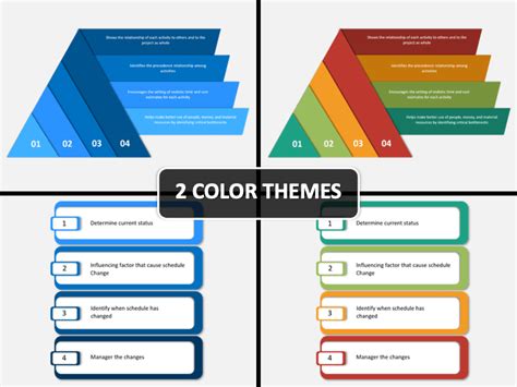 Project Schedule PowerPoint and Google Slides Template - PPT Slides