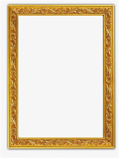 Gold Decorations Clipart Vector, Gold Decorative Borders, Frame, Gold ...