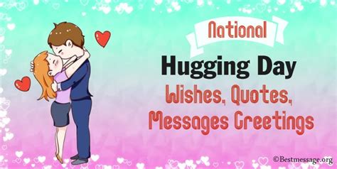 National Hugging Day 2024 Wishes Messages, Quotes,