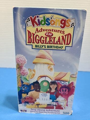 Kidsongs - Adventures In Biggleland - Billy's Birthday VHS 1998 RETRO RARE OOP 74644943634 | eBay