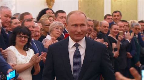 Vladimir Putin sworn in as Russian president for fourth term | World ...