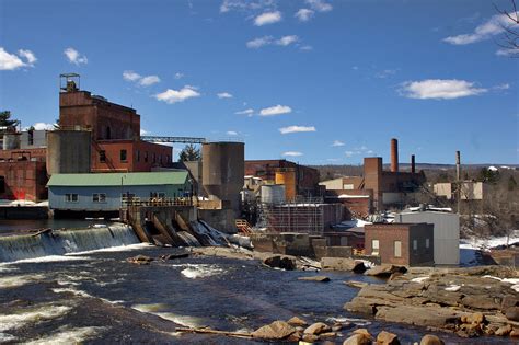 Lyons Falls Paper Mill Photograph by Dennis Comins - Pixels