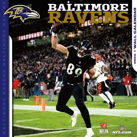 Baltimore Ravens 2024 Wall Calendar – Wild Bills Apparel