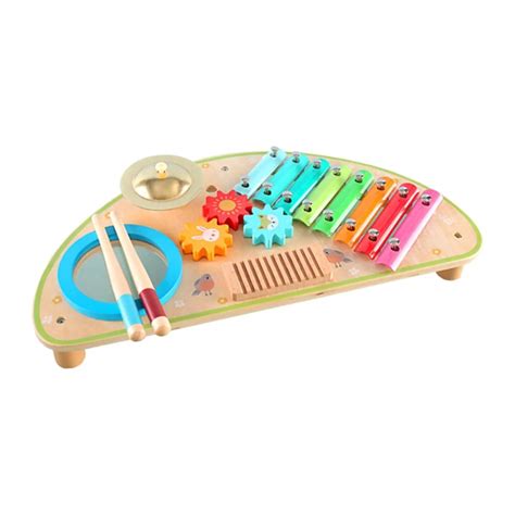 Wooden Xylophone Toddlers Drum Set Baby Musical Instruments Toys for Boy Girl Kids Toddlers ...