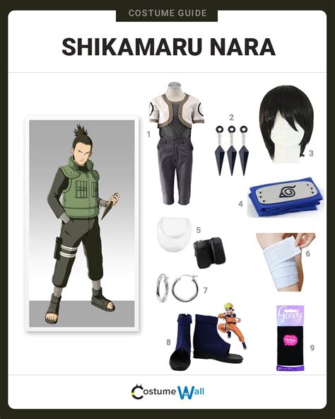 Dress Like Shikamaru Nara | Naruto costumes, Naruto costume diy, Shikamaru