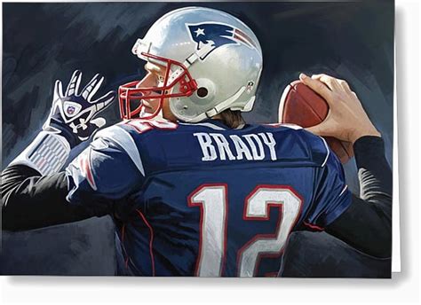 Tom Brady Birthday Card New England Patriots Birthday Card tom Brady ...