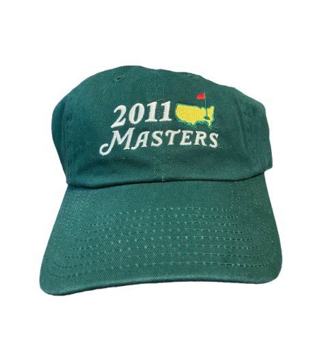 2011 Masters Big Logo Green Caddy Hat