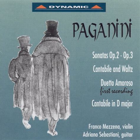 Play Paganini, N.: Sonatas for Violin and Guitar / Duetto Amoroso / Cantabile and Waltz by ...