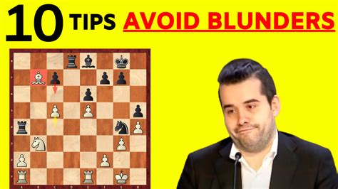 10 Tips to Avoid Blunders in Chess - Remote Chess Academy