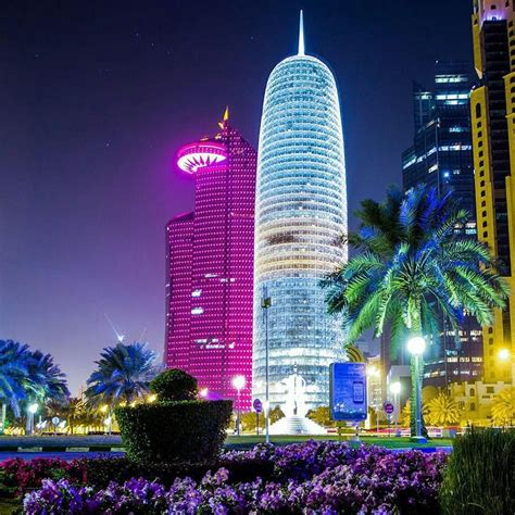 qatarism.com on Instagram: “Good Night #Doha #Qatar Photo by 👤@__Abm89