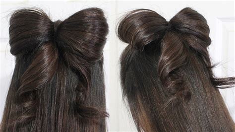 Hair Bow Tutorial Hairstyle Half Updo - Hairstyle Guides