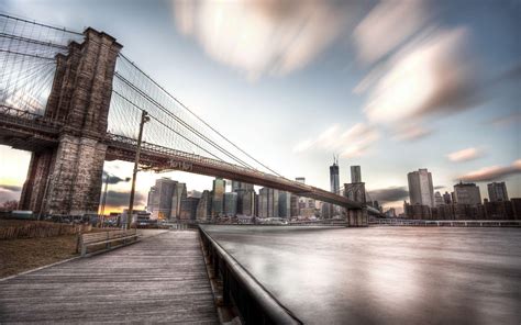 Brooklyn Bridge Winter Wallpapers - Top Free Brooklyn Bridge Winter Backgrounds - WallpaperAccess