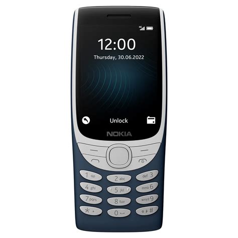 (Refurbished) Nokia 8210 4G Volte keypad Phone with Dual SIM, Big ...