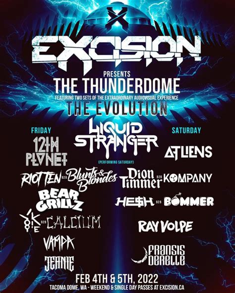 Excision Announces Lineup for Thunderdome in Tacoma | EDM Identity