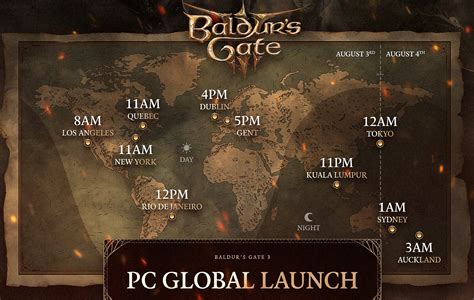 'Baldur's Gate 3' release date: here's when it launches in your timezone