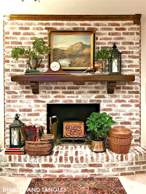 25 Beautiful Diy Brick Fireplace Makeovers