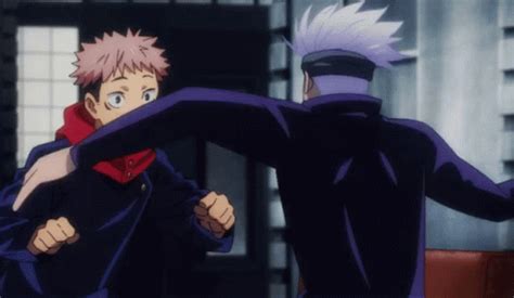 Jujutsu Kaisen Gojou GIF - JujutsuKaisen Gojou Itadori - Discover & Share GIFs